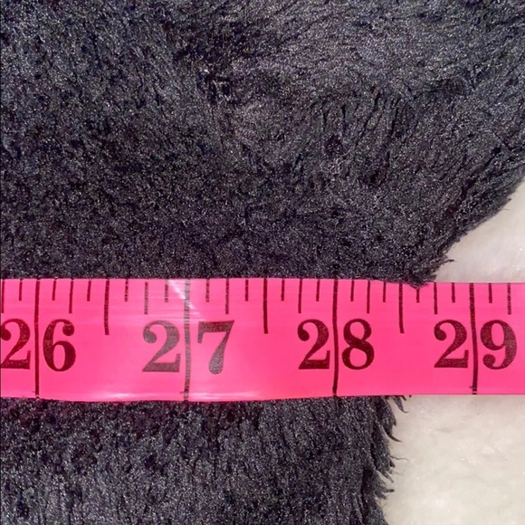 bluenotes black  soft fuzzy sweatshirt hoodie Sz L - Picture 10 of 12